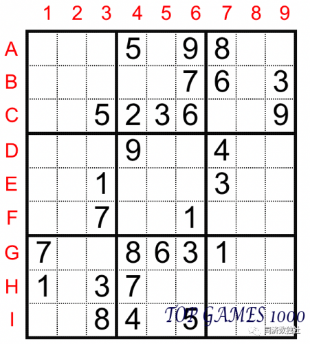 Sudoku Solving Technique: Row and Column Exclusion Method