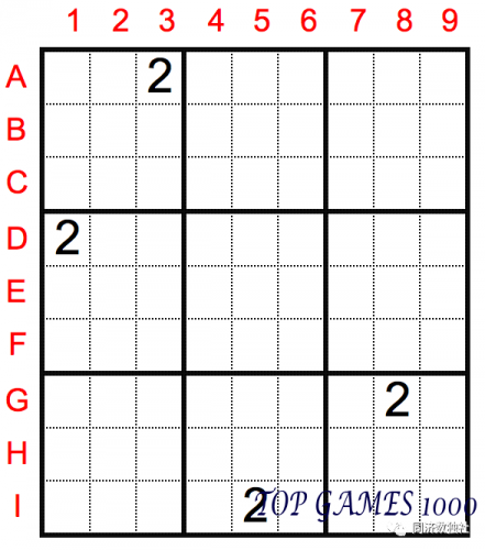 Sudoku solving technique introduction: box exclusion method in Sudoku